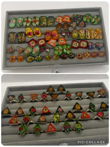 NOS Lucite & Sterling + More Vintage Jewelry