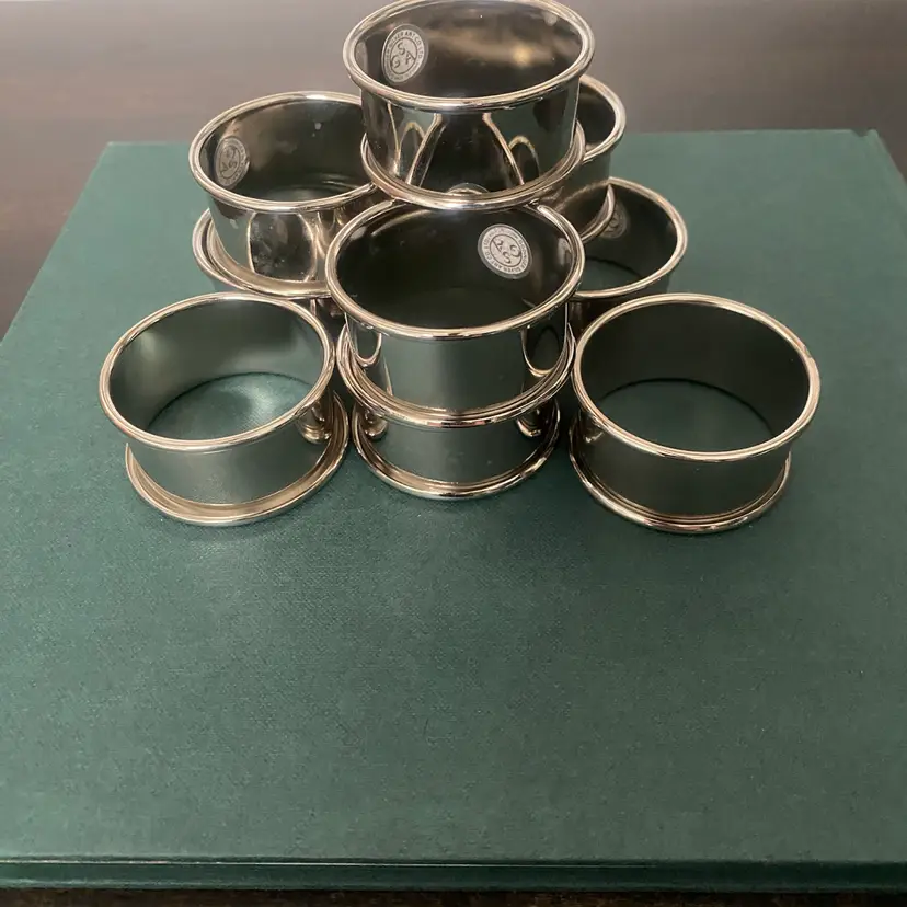 Godinger Silverplate Napkin Rings