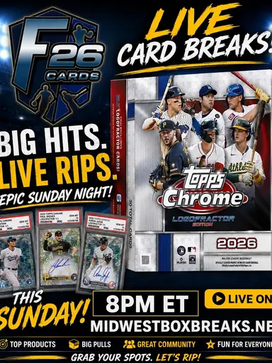 F-26 Cards - Sunday Night Logofractor Breaks!