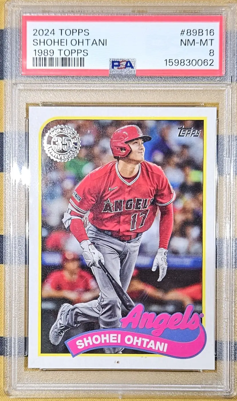 2024 Topps 1989 Shohei Ohtani PSA 8 NM-MT