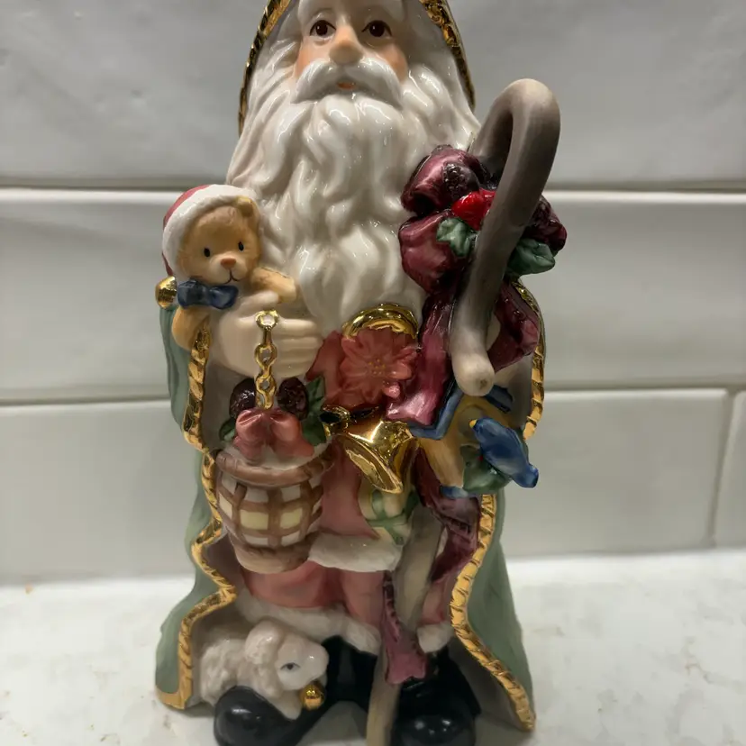 🎄Coyne & Co Sprinkles Bavarian Santa Claus Figurine BH 1009 Porcelain China 1998