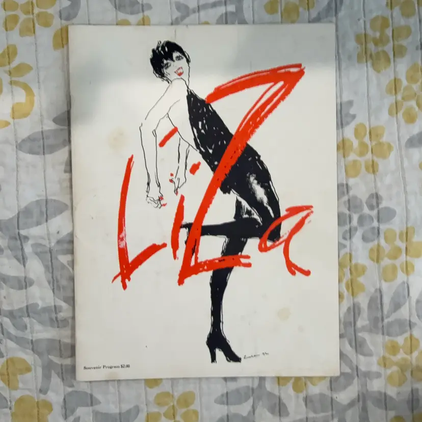 Liza Minnelli Souvenir Program
