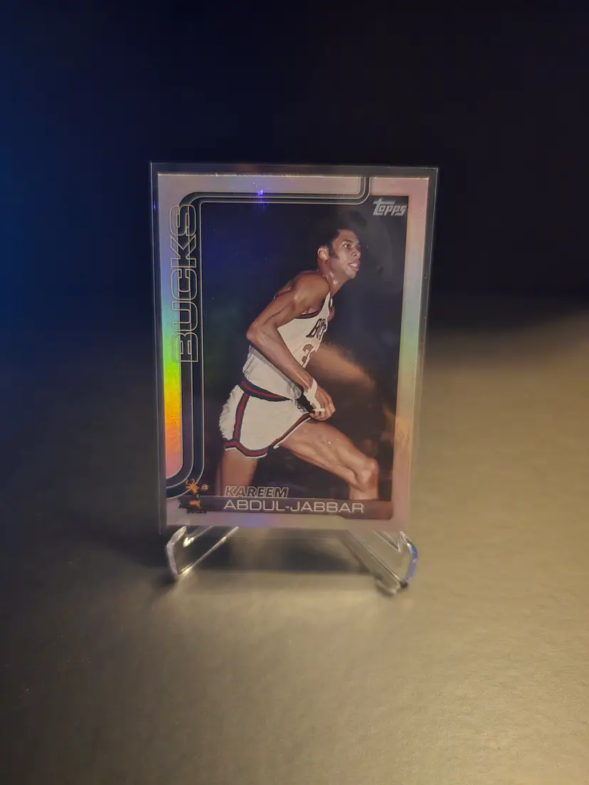Kareem Abdul-Jabbar - 2025 Topps Chrome Silver Refractor
