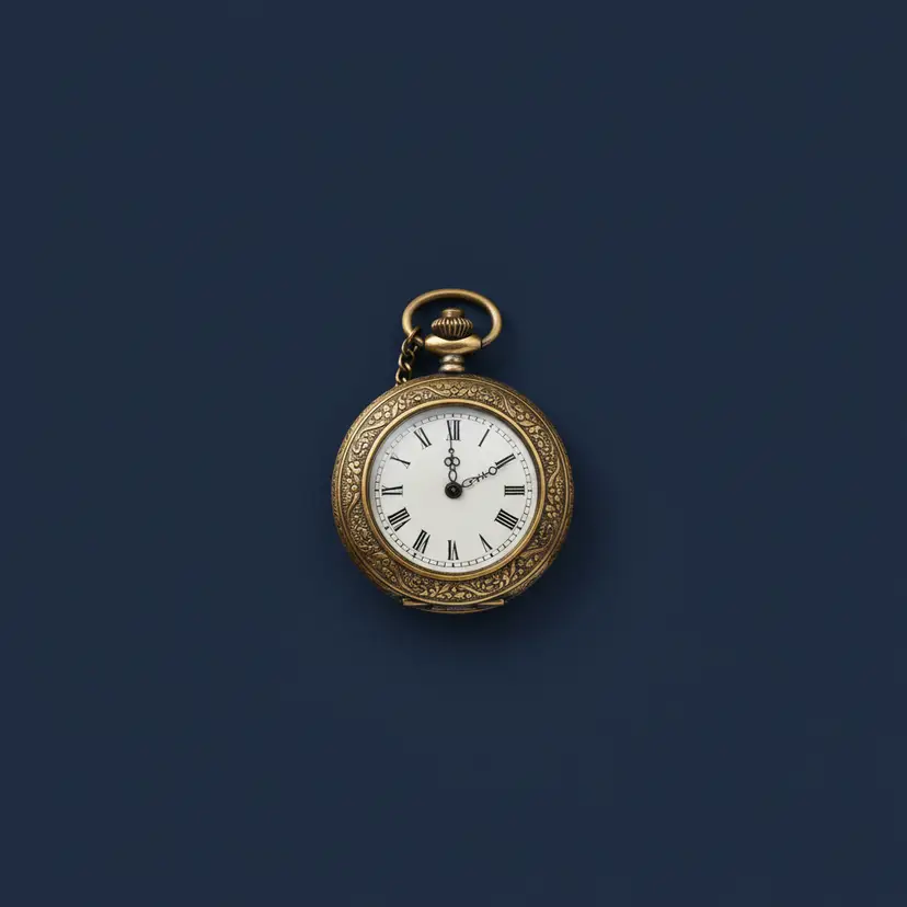 Vintage Pocket Watch - Ships to Canada