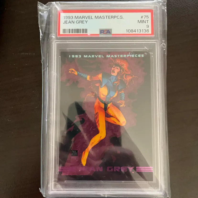 1993 Marvel Masterpieces Jean Grey PSA 9