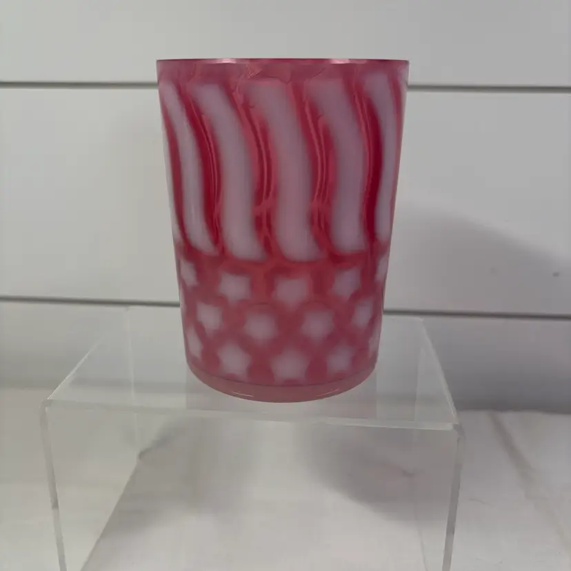 Antique Victorian, Stars And Stripes Glass Tumbler