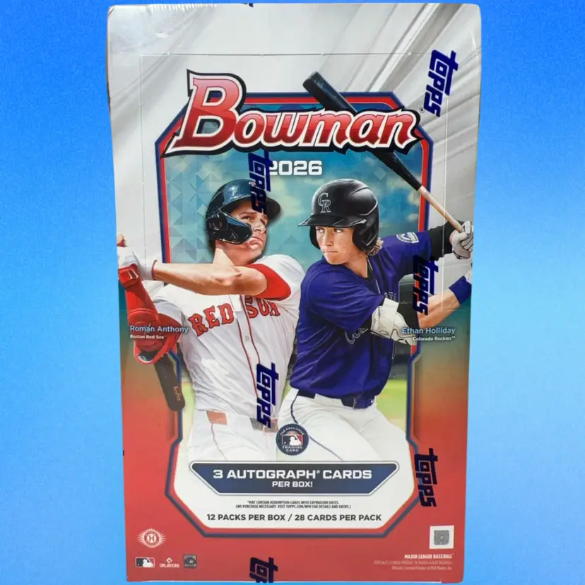 2026 Bowman Baseball 1 Jumbo Box Live Team Rip MBB2020 (stacked shipping)