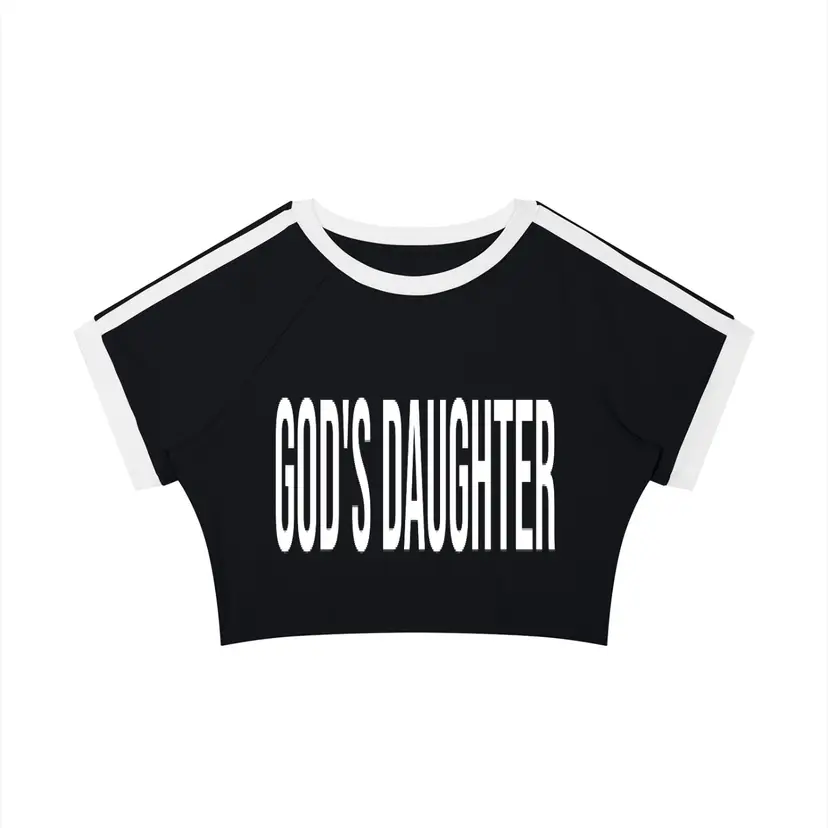 God's Daughter Crop Top