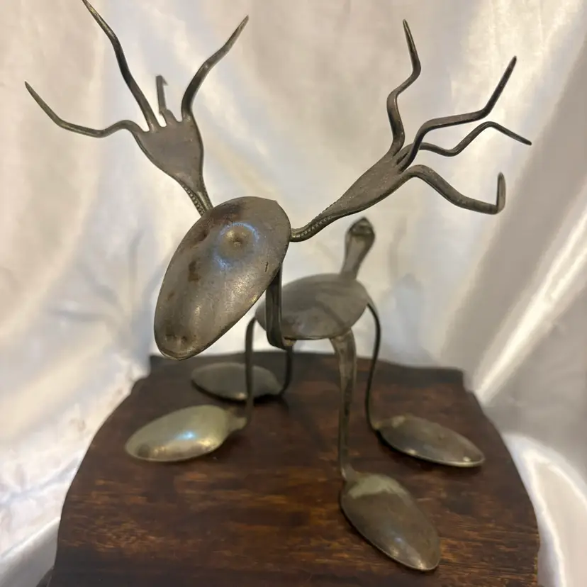 Utensil Art Reindeer Spoons forks
