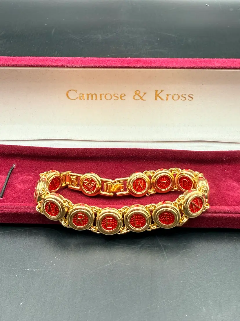 Camrose & Kross JBK Jackie Kennedy Wedding Castellani Nonrelinques Bracelet QVC
