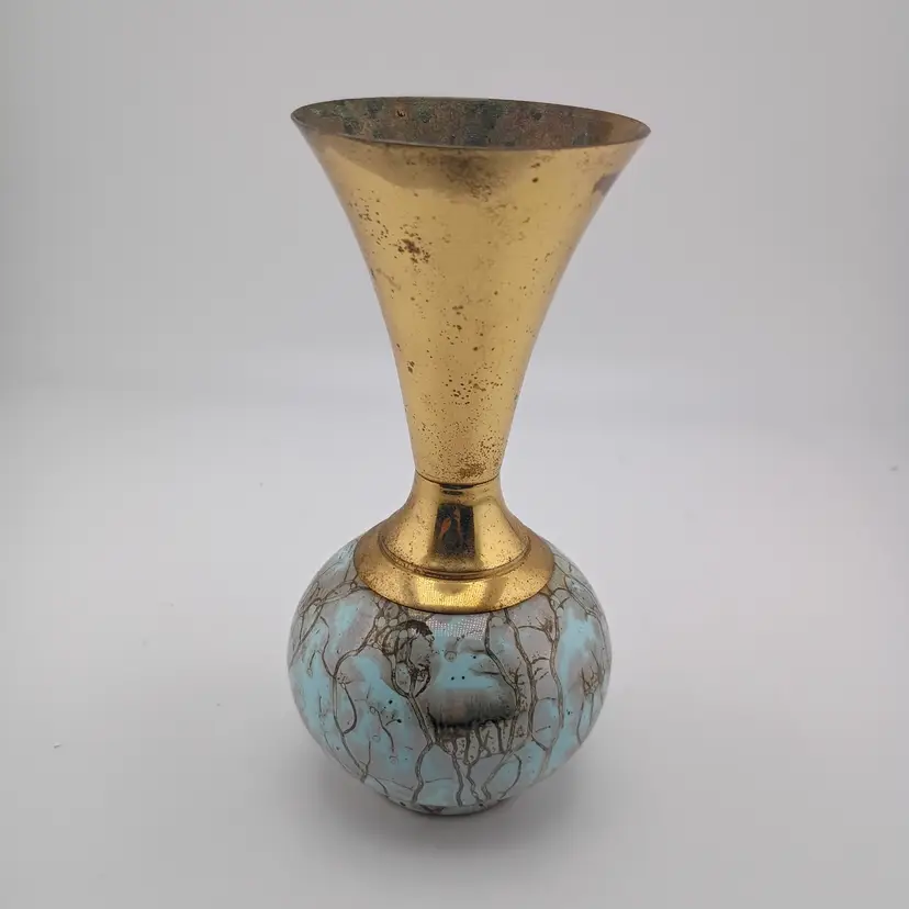 Handpainted Delft vase