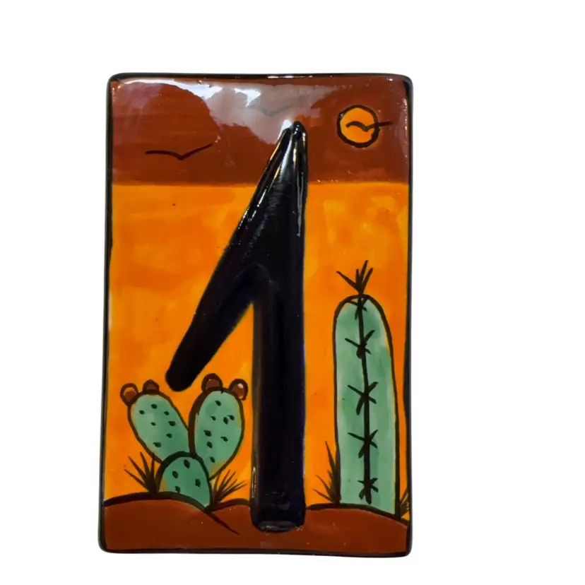 Mexican Tile #1 5.5” X 3.5”