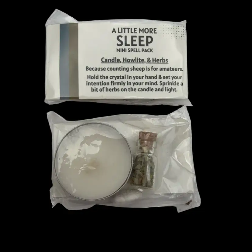 A Little More Sleep - Mini Spell Pack For Manifesting