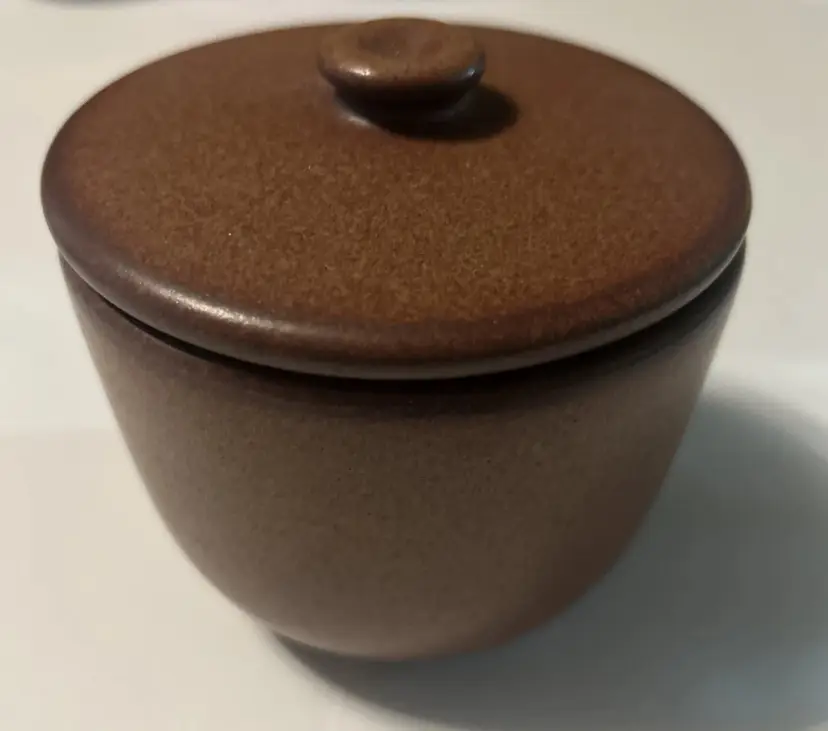 Heath Ceramics Vintage Sugar Bowl 3" x 4" Excellent Condition