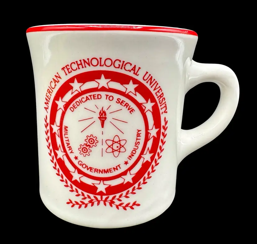 Vintage American Technological University of Central Texas A&M Coffee Mug 3”