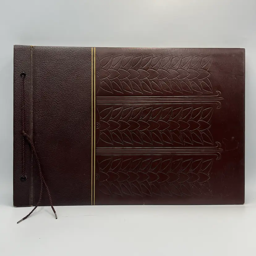 Vintage Bound Scrapbook