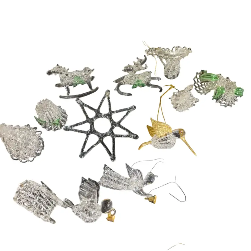 Pick 1 Spun Glass Ornament