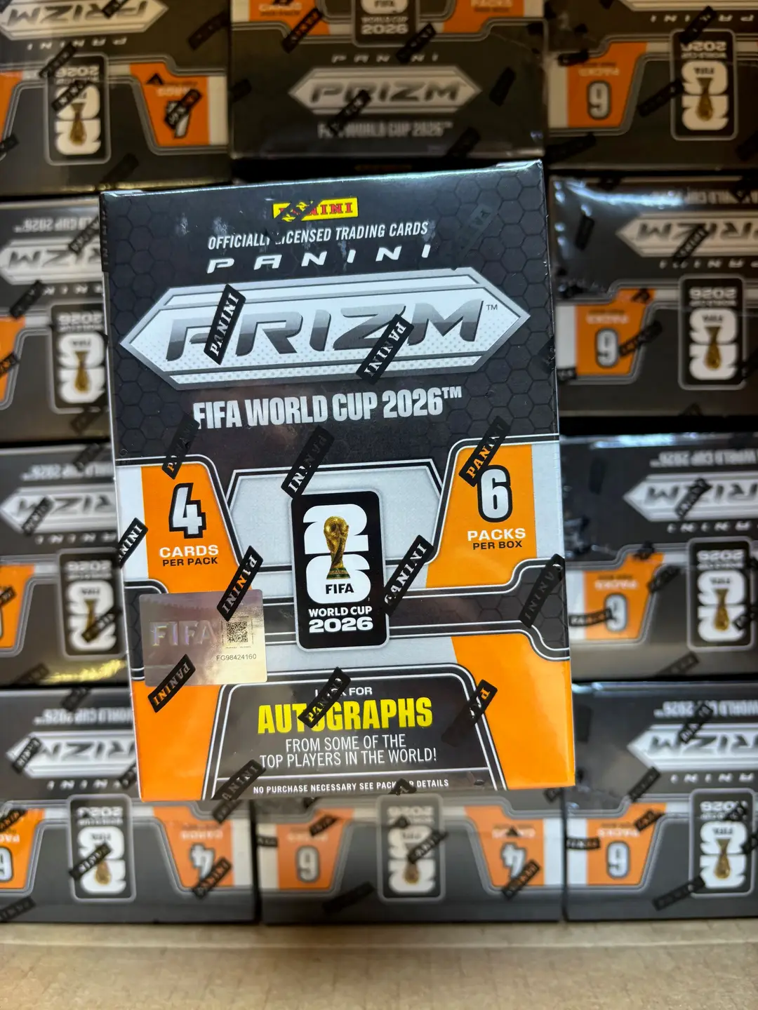 2026 Panini Prizm World Cup Soccer Retail BLASTER Box Case - 20 Sealed Blaster Boxes