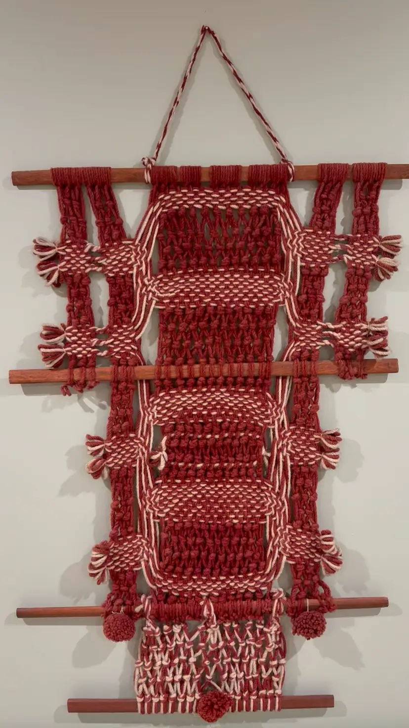 70s Woven Wall Hanging