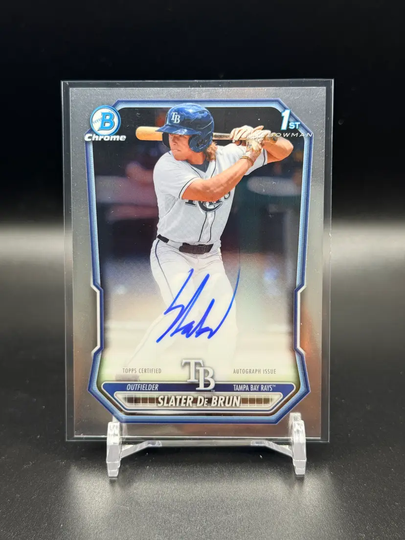 Slater De Brun 2026 Bowman Chrome 1st Bowman Autograph
