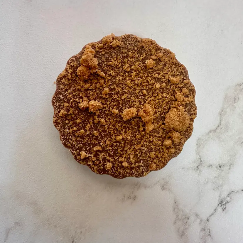 🛸Flying Saucer Pod - “Lebkuchen + Biscoff” Milk Chocolate - 6 Pieces