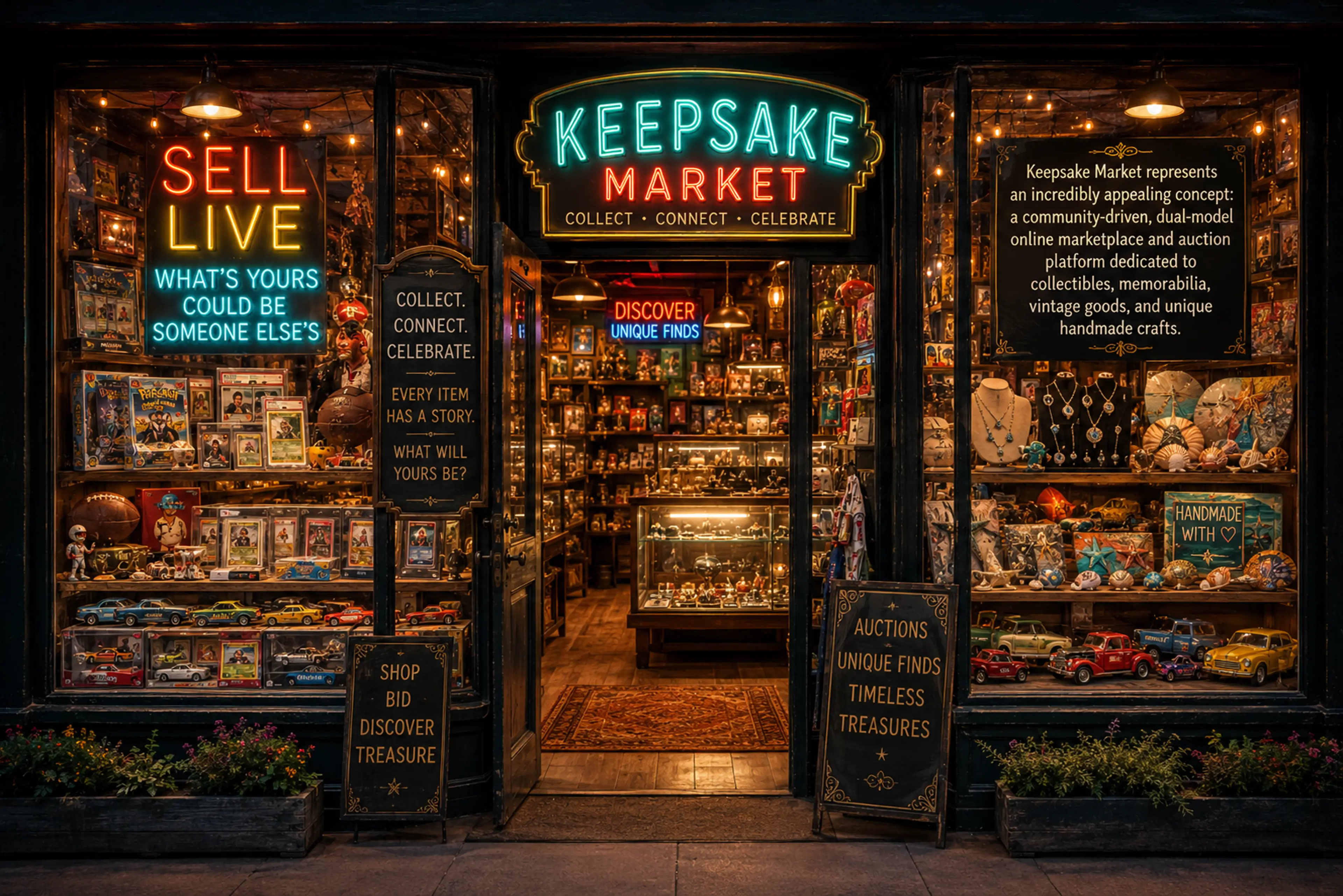Keepsake Market storefront