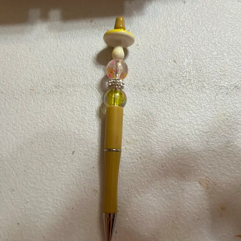 Yellow Mushie Pen