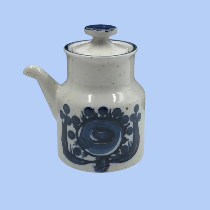 #288- Stoneware Creamer Pitcher Teapot NOVA "Kollektion" Japan