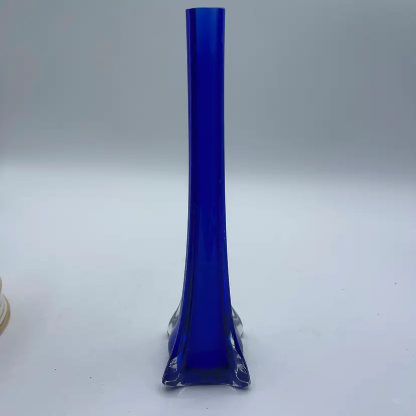 Cobalt Blue Bud Vase 8.5 Inches