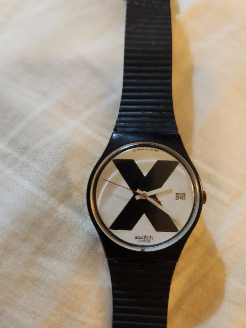 Vintage Rare 1987 X-rated Swatch