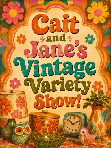 Cait And Jane’s Vintage Variety Show! 🧡