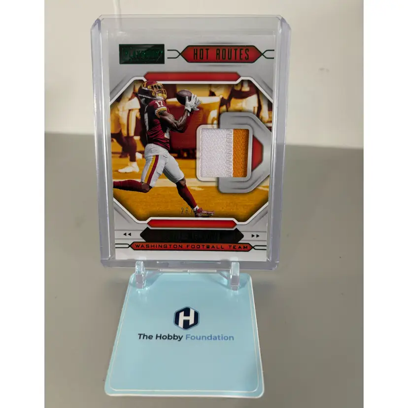 Terry McLaurin - 2021 Playbook Patch /49 - Washington Commanders