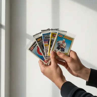 Unboxing LIVE! Rare Vintage Hockey Card Packs!