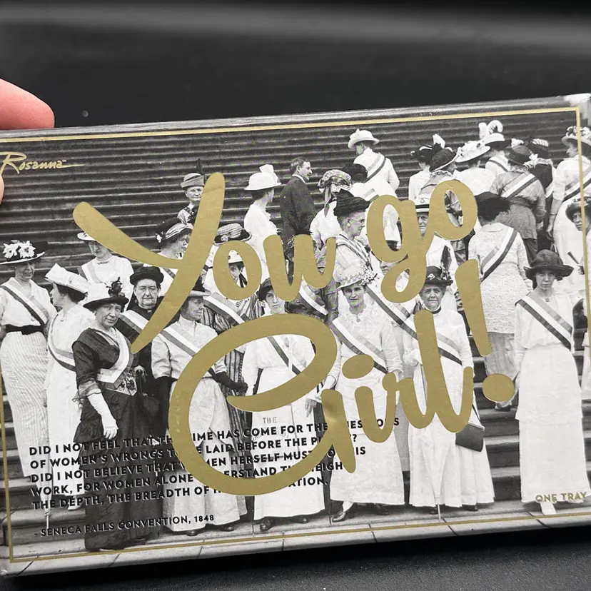 You Go Girl Suffragettes Tray