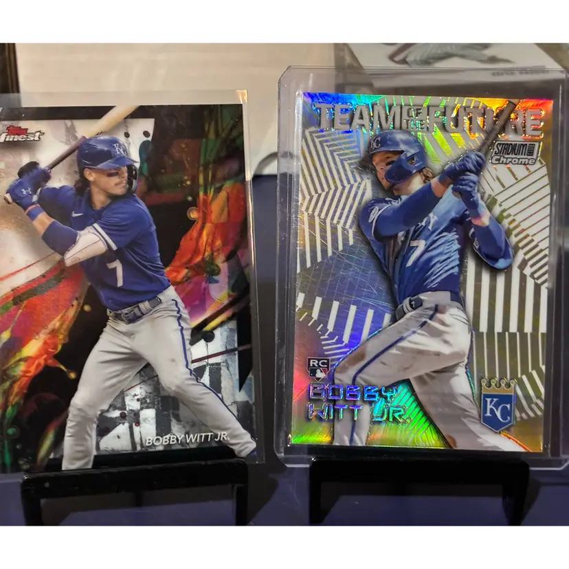 Bobby Witt Jr 2 Card Lot