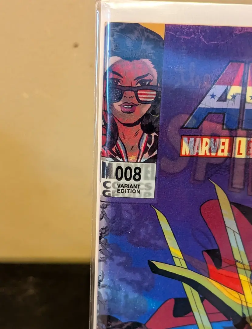 The Amazing Spiderman America Marvel Legacy #39 Lenticular Cover