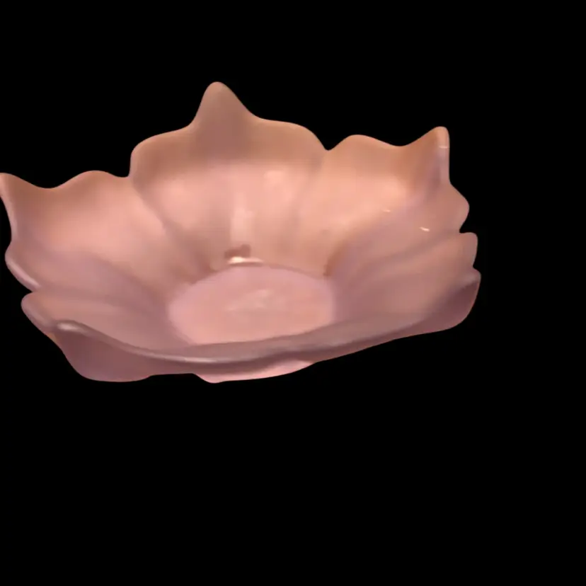 27. Viking Glass Company - Stockholm Spike Bowl - Dalzell Purple Satin Lotus Bowl