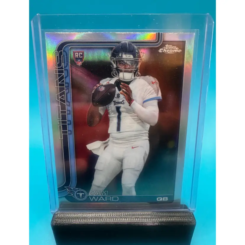 Cam Ward Topps Chrome Refractor RC Tennessee Titans