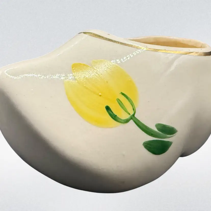Ceramic Clog Planter Decor