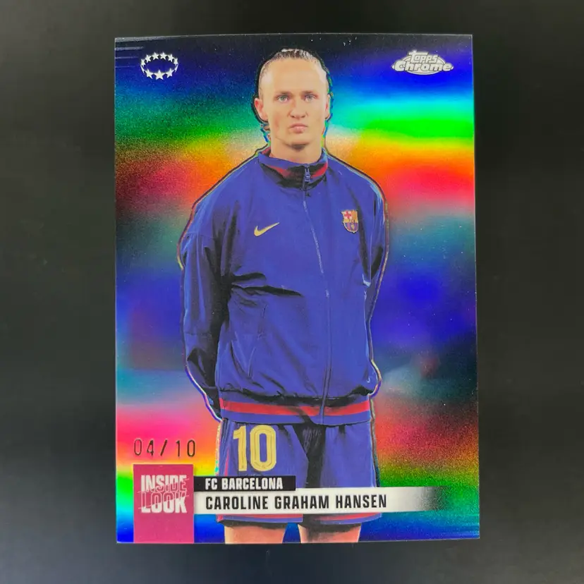 Caroline Graham Hansen 2025/26 Inside Look Black /10 Barcelona Soccer Card