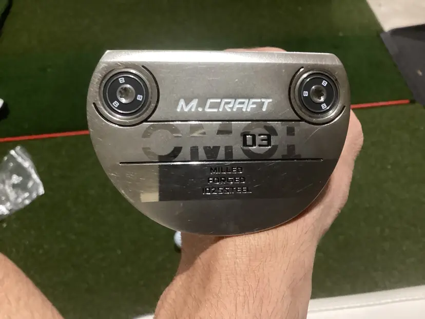 Mizuno M.Craft OMOI Type 03 Black Ion 34" Putter | Excellent | Original HC | Forged 1025