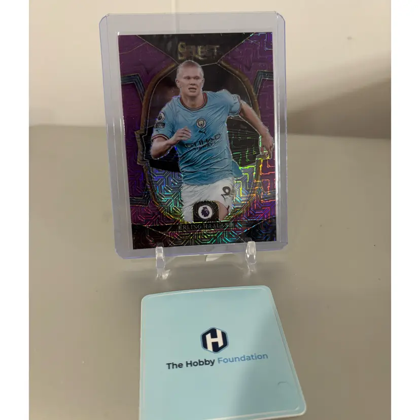 Erling Haaland - 2022-23 Select Premiere League Purple Mojo Terrace Level
