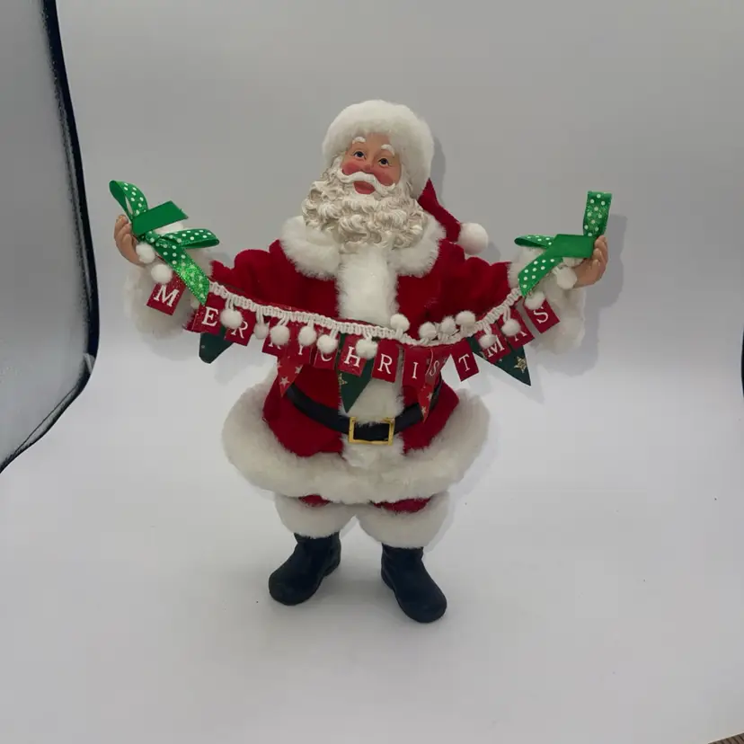 Possible Dreams And A Happy New Year 4038720 Clothique Figure Santa 10.5”