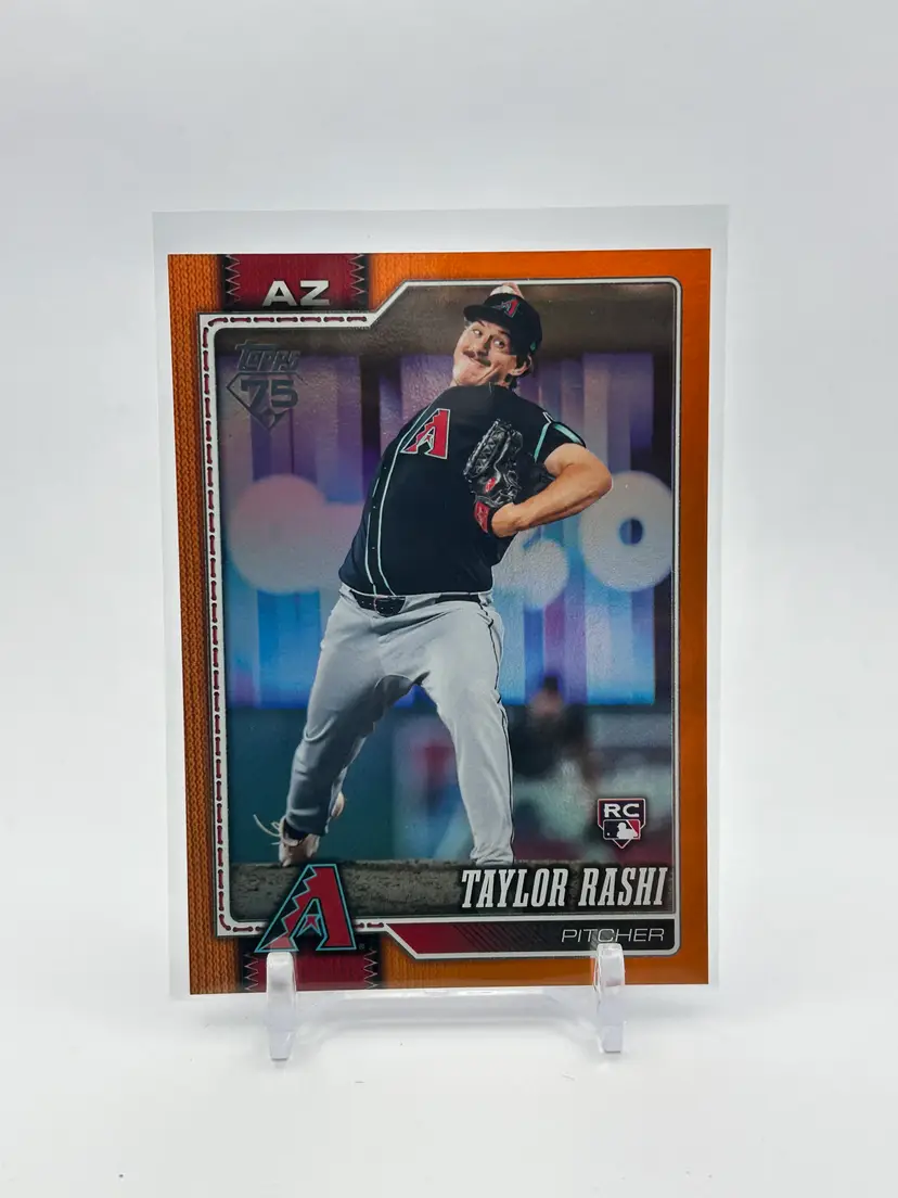 BC11 - Taylor Rashi 2026 Topps Orange Foil /25 - Arizona Diamondbacks