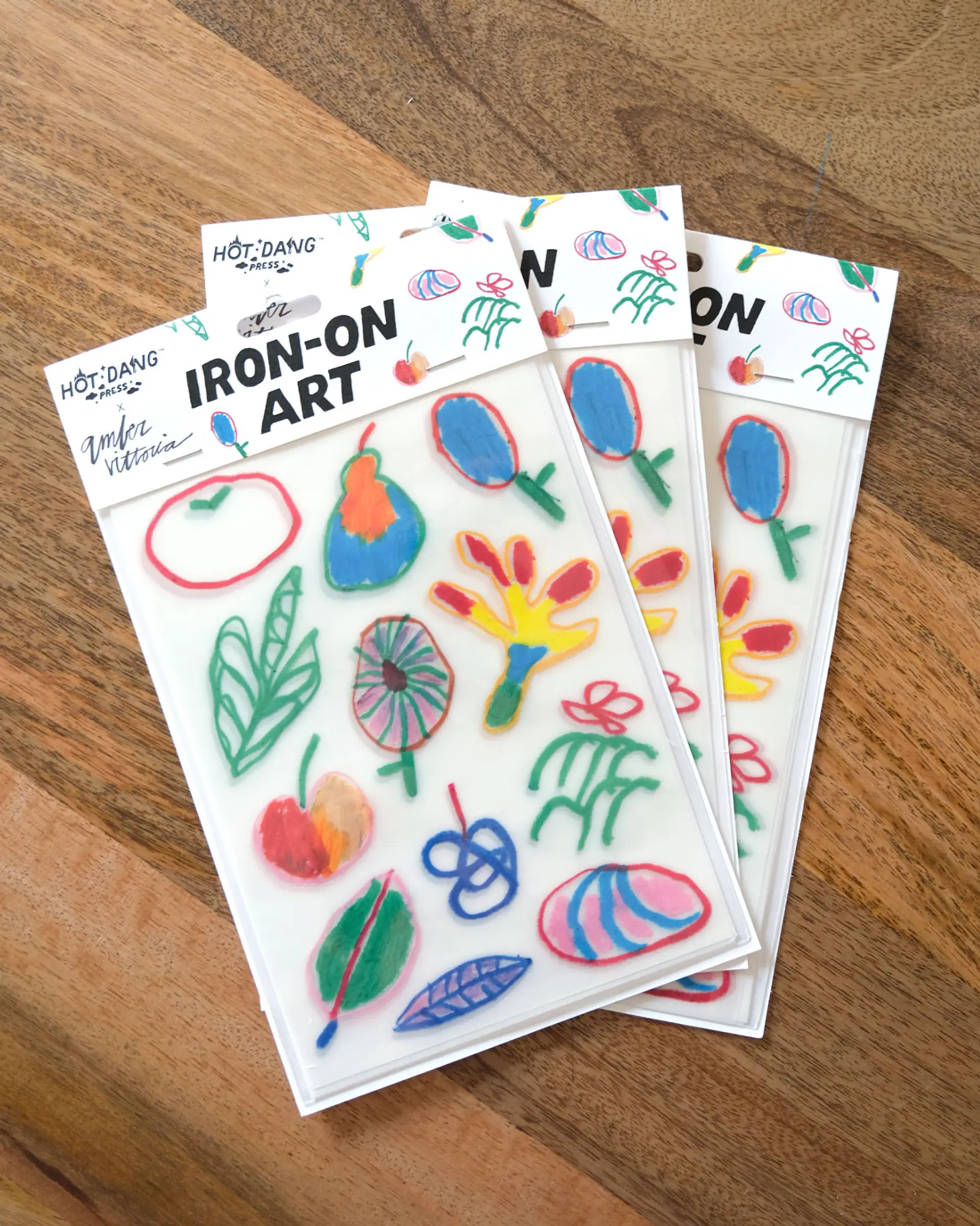 Hot Dang Press - Iron-on art design 3
