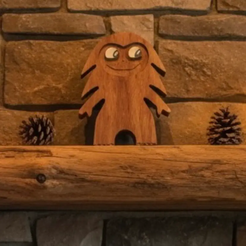 Reclaimed Wood Oregon Bigfoot Decor