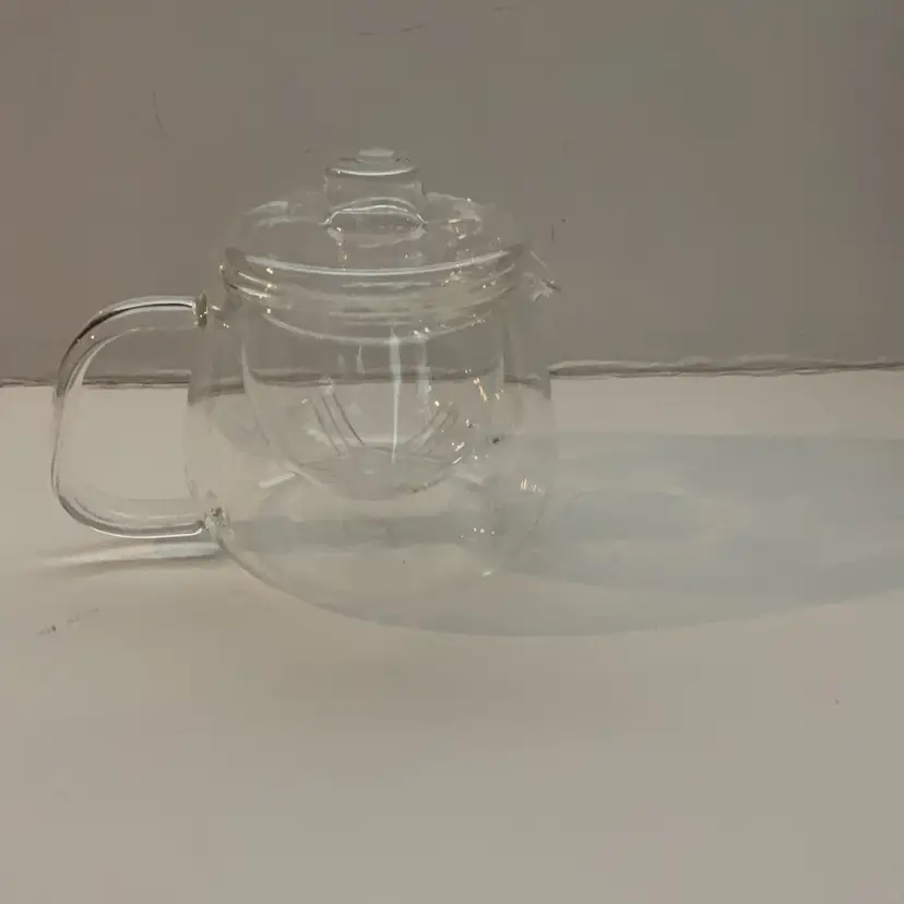 Clear Individual Teapot W/ Infuser
