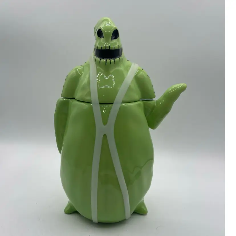 Disney Oogie Boogie Cookie Jar Nightmare Before Christmas Tim Burton 10.5” New
