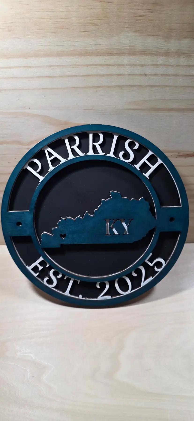 Personalized Last Name/Est Door Hanger