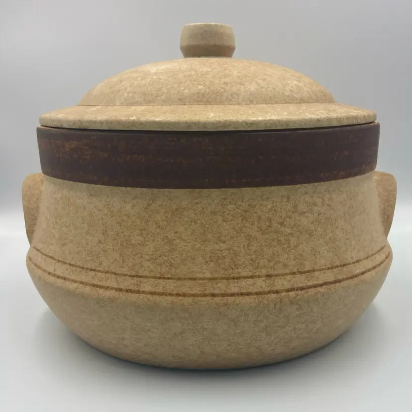 Pottery Craft 4 Qt Covered Casserole Crock